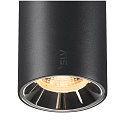 SLV LED Spot NUMINOS S TRACK 48V, 40, 16W, CRI90, DALI, IP20, 3000K, 1050lm, schwarz/chrom