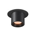 Apparecchio da incasso a soffitto NUMINOS� PROJECTOR S cilindrico, Nero