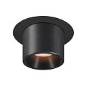 Apparecchio da incasso a soffitto NUMINOS� PROJECTOR M cilindrico, Nero