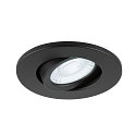 SLV cover UNIVERSAL DOWNLIGHT MOVE round, swivelling, black