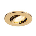 SLV cover UNIVERSAL DOWNLIGHT MOVE round, swivelling, glossy, gold