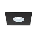 Abdeckung UNIVERSAL DOWNLIGHT, f�r Downlight IP65, eckig, schwarz