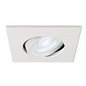 SLV Copertura UNIVERSAL DOWNLIGHT IP20 angolare, girevole, bianco
