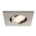 SLV Copertura UNIVERSAL DOWNLIGHT IP20 angolare, girevole, cromo
