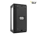 SLV LED Outdoor Wandaufbauleuchte QUADRULO, 7,4W, 3000K, 280lm, CRI80, IP55, anthrazit
