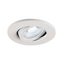 SLV Apparecchio da incasso a soffitto UNIVERSAL DOWNLIGHT MOVE PHASE girevole, Set di 12 IP20, bianco dimmerabile