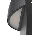 SLV Luminaire mural dextrieur LID II  SINGLE rond, rigide, CCT Switch IP65, anthrazit, mat gradable