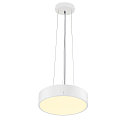 SLV wall and ceiling luminaire MEDO PRO 30 round IP50, white dimmable