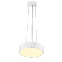 SLV wall and ceiling luminaire MEDO PRO 30 round IP50, white dimmable