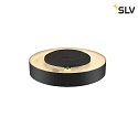 SLV Applique et plafonnier MEDO® PRO 40 rond, CCT Switch, direct / indirect, UGR < 19 IP50, noir gradable
