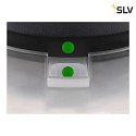 SLV Applique et plafonnier MEDO® PRO 40 rond, CCT Switch, direct / indirect, UGR < 19 IP50, noir gradable