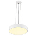 SLV wall and ceiling luminaire MEDO PRO 40 round, CCT Switch, direct / indirect, UGR < 19 IP50, white dimmable