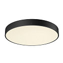 SLV Lampada da parete e soffitto MEDO PRO 60 rotondo, controllabile da DALI IP50, nero dimmerabile