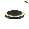 SLV Lampada da parete e soffitto MEDO® PRO 60 rotondo, controllabile da DALI IP50, nero dimmerabile