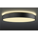SLV wall and ceiling luminaire MEDO PRO 60 round IP50, black dimmable