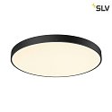 SLV Luminaire de plafond MEDO® PRO 90 rond, CCT Switch, UGR < 19 IP50, noir gradable