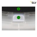 SLV Luminaire de plafond MEDO® PRO 90 rond, CCT Switch, UGR < 19 IP50, noir gradable