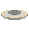 SLV Luminaire de plafond MEDO 90 rond, CCT Switch IP50, gris gradable