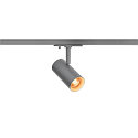 SLV 1-Projecteur monophas NOBLO SPOT rond, pivotant, rotatif IP20, gris gradable