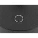SLV Lampada da tavolo a batteria VINOLINA ONE con dimmer a sfioramento, forma dell'anello IP54, nero dimmerabile