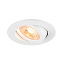 ceiling recessed luminaire NEW TRIA 68 round GU10 IP20, white