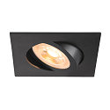 ceiling recessed luminaire NEW TRIA 68 square GU10 IP20, black