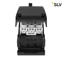 SLV ceiling recessed luminaire NEW TRIA® 68 round IP20, black dimmable