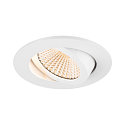 SLV Plafonnier encastr NEW TRIA UNIVERSAL rond IP20, blanche gradable