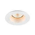 SLV ceiling recessed luminaire NEW TRIA UNIVERSAL round IP20 / IP65, white dimmable