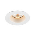 SLV ceiling recessed luminaire NEW TRIA UNIVERSAL round IP20 / IP65, white dimmable