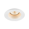 SLV ceiling recessed luminaire NEW TRIA UNIVERSAL round IP20 / IP65, white dimmable
