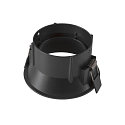 Anneau de montage au plafond NEW TRIA 95 rond, profond, noir