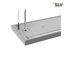 SLV pendant luminaire WORKLIGHT PRO IP20, grey dimmable