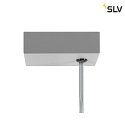 SLV pendant luminaire WORKLIGHT PRO IP20, grey dimmable