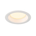 SLV Copertura DOWNLIGHT V 100 leggermente incassato, bianco