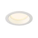 SLV Copertura DOWNLIGHT V 100 leggermente incassato, bianco