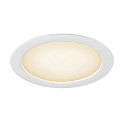 SLV cover DOWNLIGHT V 200 flat, white