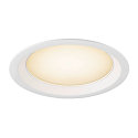 SLV cover DOWNLIGHT V 200 slightly recessed, white