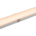 SLV LED Feuchtraum-Wannenleuchte WATERPROOF V 1500 ON-OFF, IP66 IK08, 18-32W (multi) 3000/4000K, CRI 80, schaltbar, grau