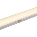 SLV LED Feuchtraum-Wannenleuchte WATERPROOF V 1200 DALI, IP66 IK08, 36W 4000K, CRI 80, dimmbar, grau