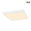 SLV ceiling recessed luminaire PANEL V 625 IP40 / IP54, white