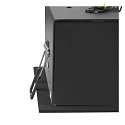 SLV Plafonnier encastré KADUX SINGLE carré IP20, noir gradable