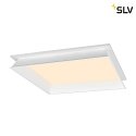 SLV Einbaurahmen für PANEL 625, versenkt, weiß