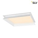 SLV Einbaurahmen für PANEL 625, versenkt, weiß