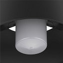 SLV outdoor ceiling luminaire PHOTONI with spacer, conical E27 IP65, black matt dimmable