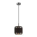 pendant luminaire PANTILO ROPE 20 E27 IP20, silver dimmable