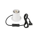 SLV Lampe de table VARYT E14 IP20, blanche