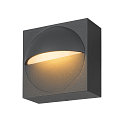 SLV Luminaire mural dextrieur LID I SINGLE angulaire, rotatif, CCT Switch IP65, anthrazit, mat gradable