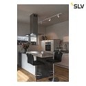 SLV LED 1-Phasen Schienensystem Set NOBLO® SPOT, 3er Set, rund, 32°, 19W, 2700K, CRI 90, IP20, dimmbar, weiß