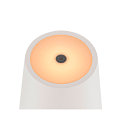 battery table lamp VINOLINA TWO IP65, white dimmable